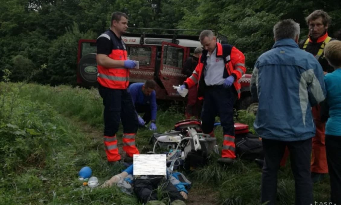 Horská záchranná služba pomáhala migrantovi v Poloninách