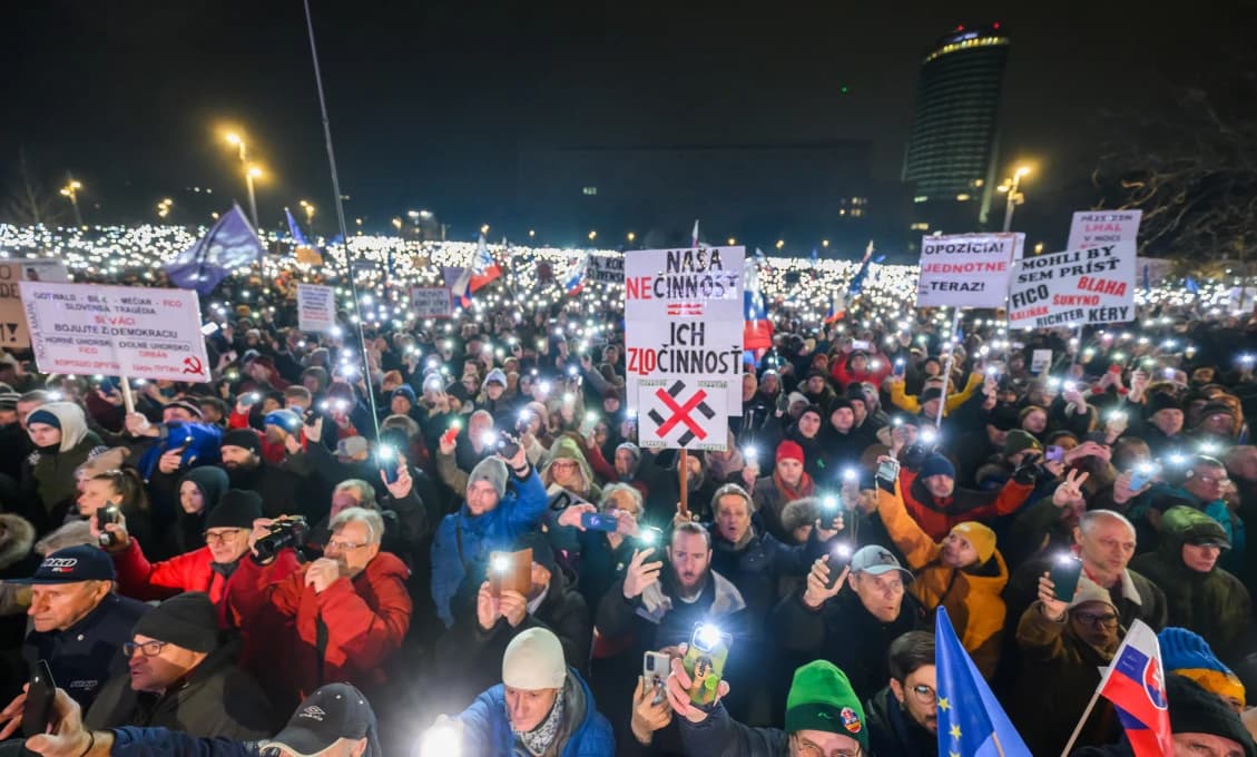 Deň po proteste…