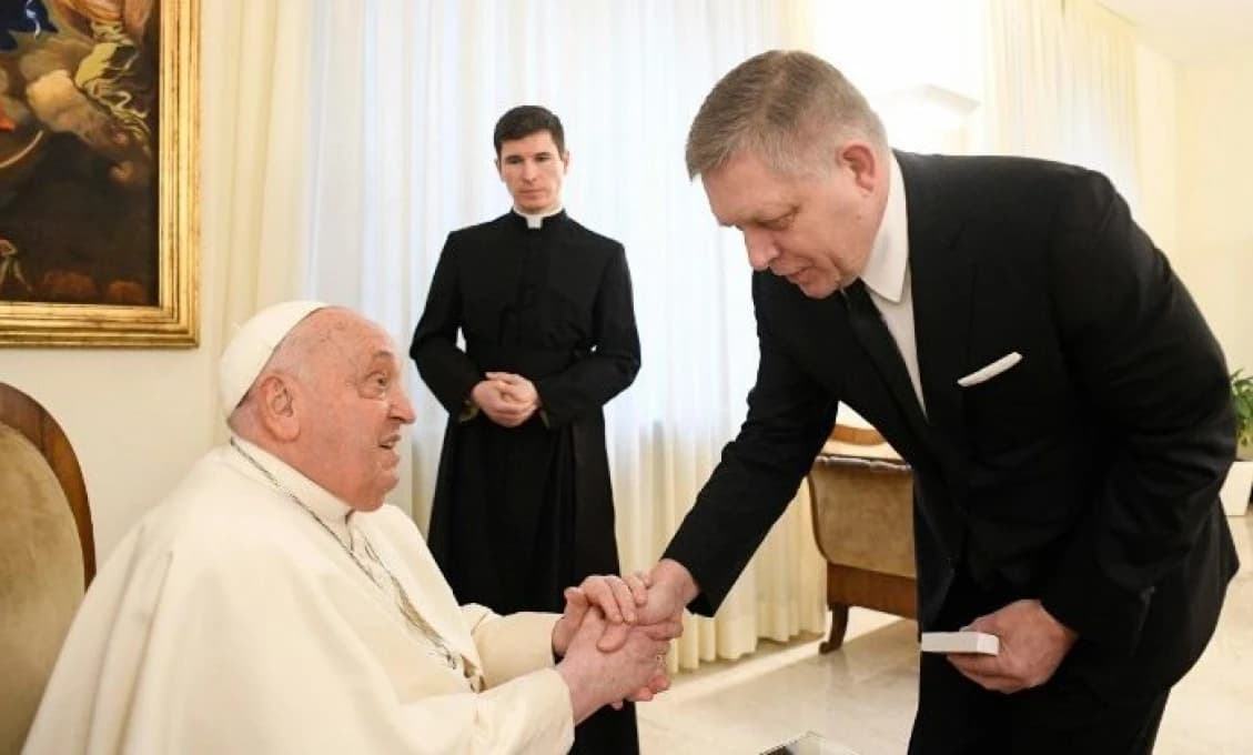 Pápež prijal slovenského premiéra
