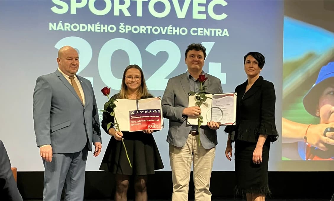 Ocenili najlepších za rok 2024 z Národného športového centra