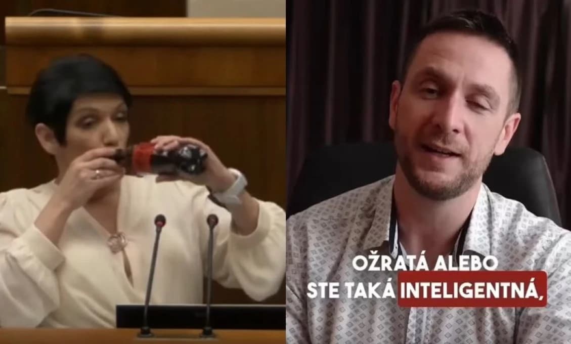 Uhrík naložil “veselej” Biháriovej: Ožratá alebo inteligentná od prirodzenia?