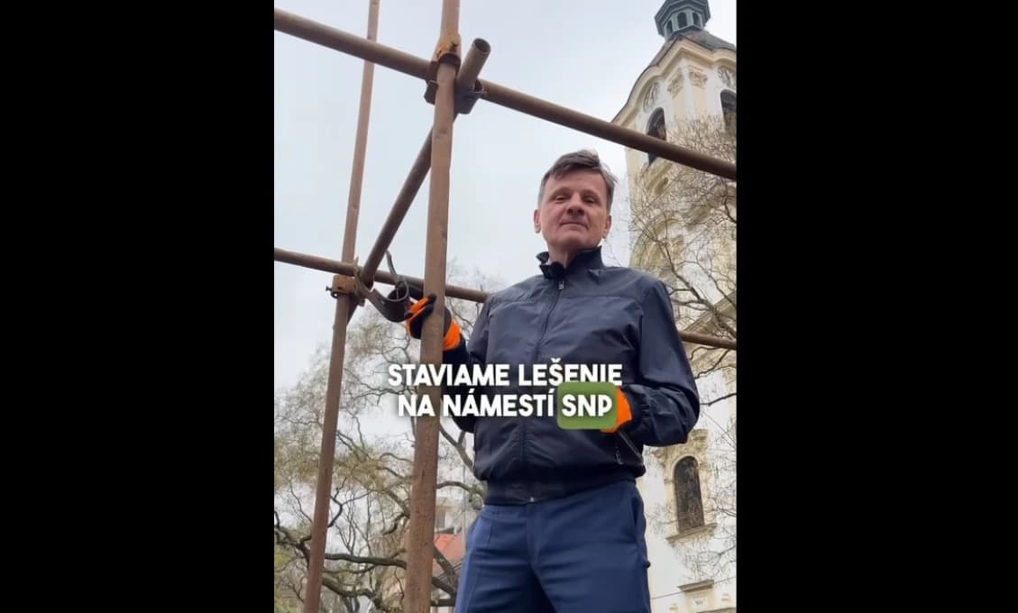 Hlina zavelil do útoku: Transakčnú daň porazí lešenie!