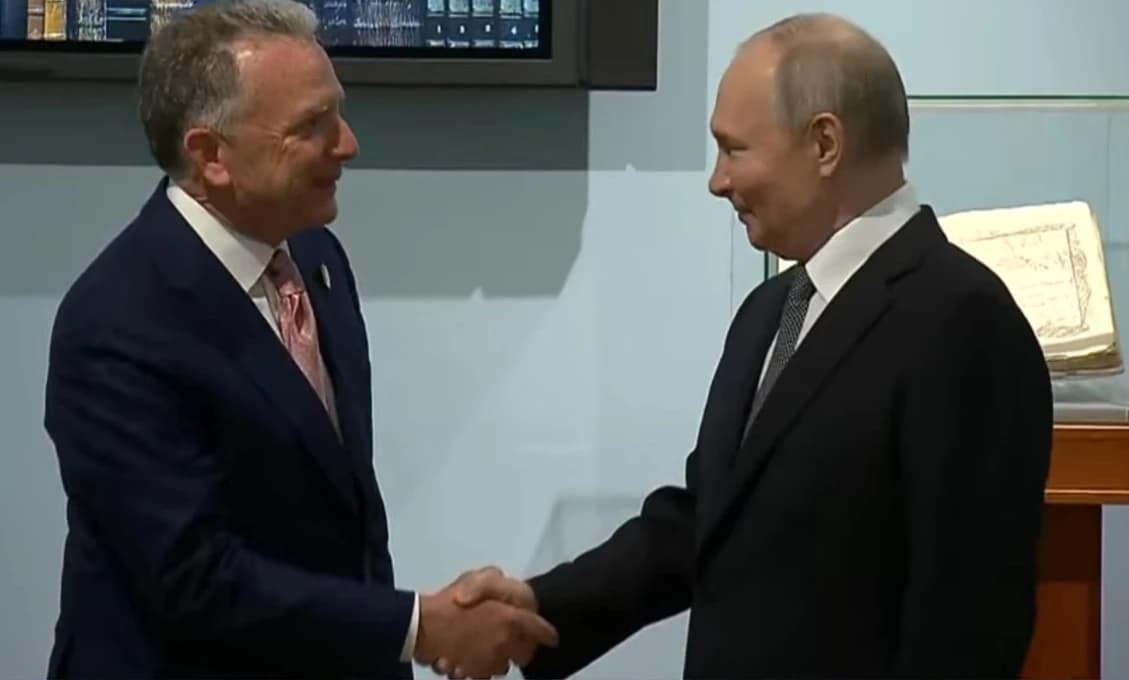 Putin znova prijal Trumpovho vyslanca Witkoffa v Kremli