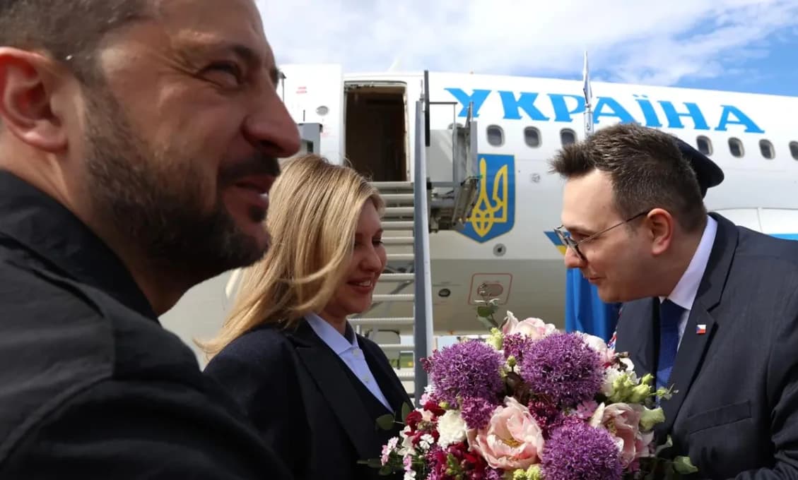 Zelenskyj prezradil dôvod svojej návštevy Českej republiky