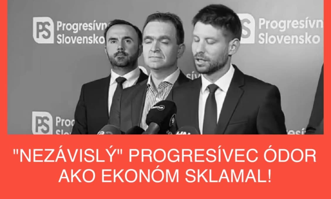 Minister financií "pozdravuje" Ľudovíta Ódora