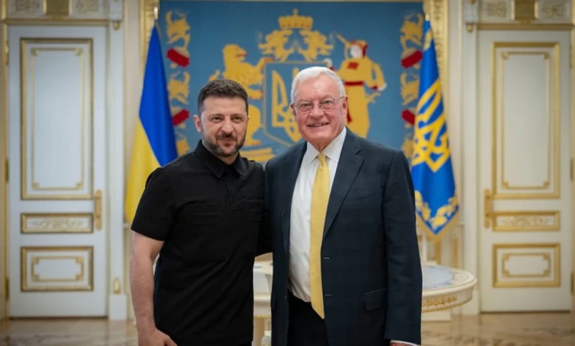 Zelenskyj s Kelloggom diskutoval o posilnení protivzdušnej obrany Ukrajiny