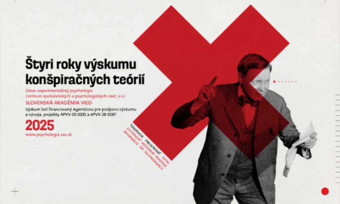 SAV vydala brožúru, ktorá sumarizuje štyri roky výskumu konšpiračných teórií