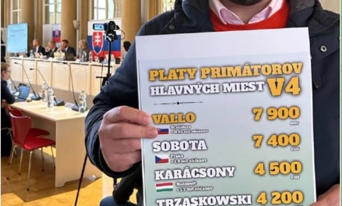 Ako Vallo konsolidoval: plat 7 900 eur si chce ešte zvýšiť! V4 sa nechytá