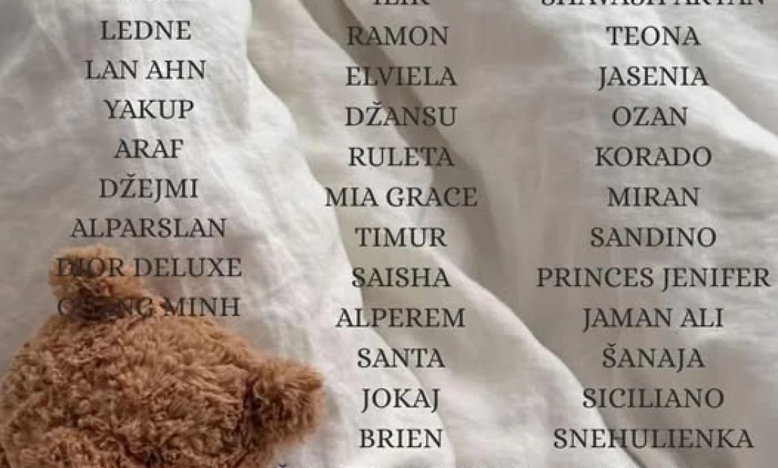 DO POPUKANIA! Boris Elegán, Snehulienka, Slovenka Dior... aj toto sú mená novorodencov v roku 2026