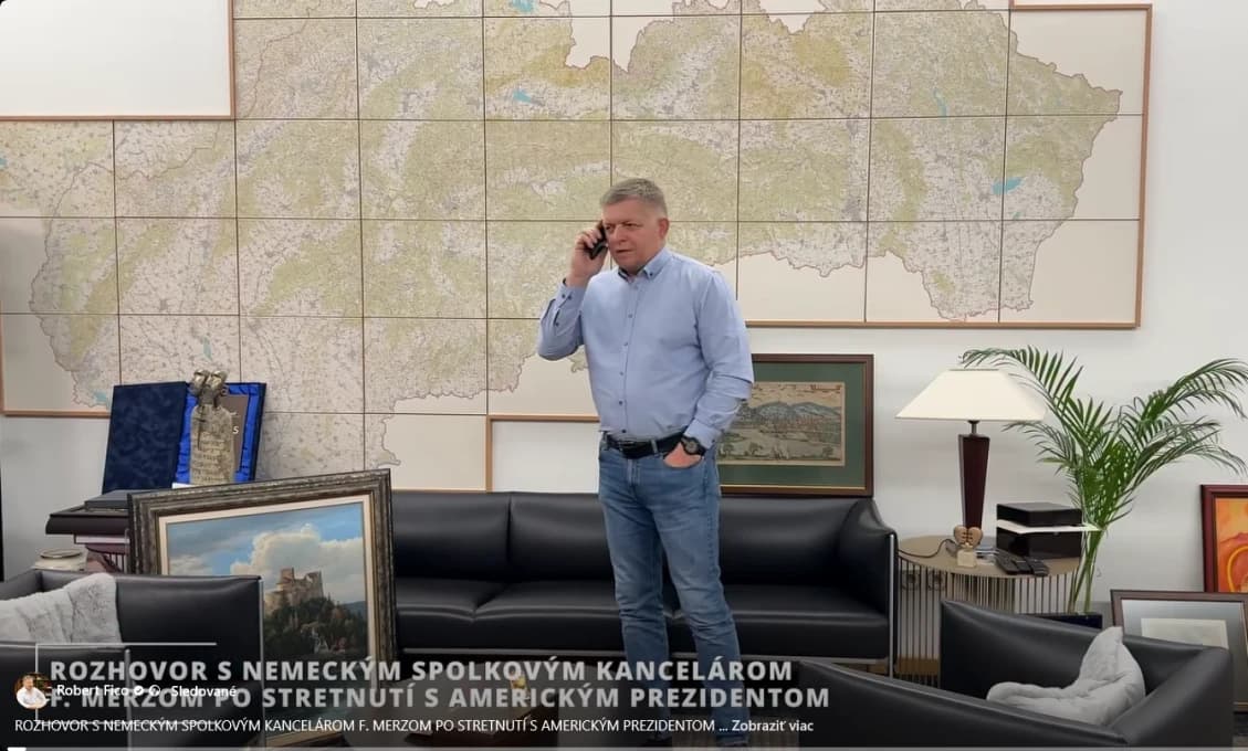 Virálne video s Ficom zdieľal aj Trumpov syn Barron. „Ten chlapík má gule,“ napísal