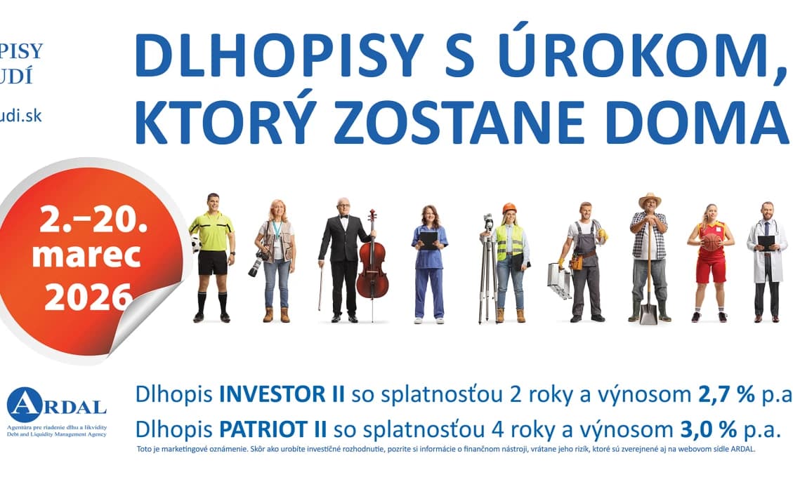 Štátne dlhopisy s výnosom 3,33 % a 3,7 % ročne sú ešte v predaji