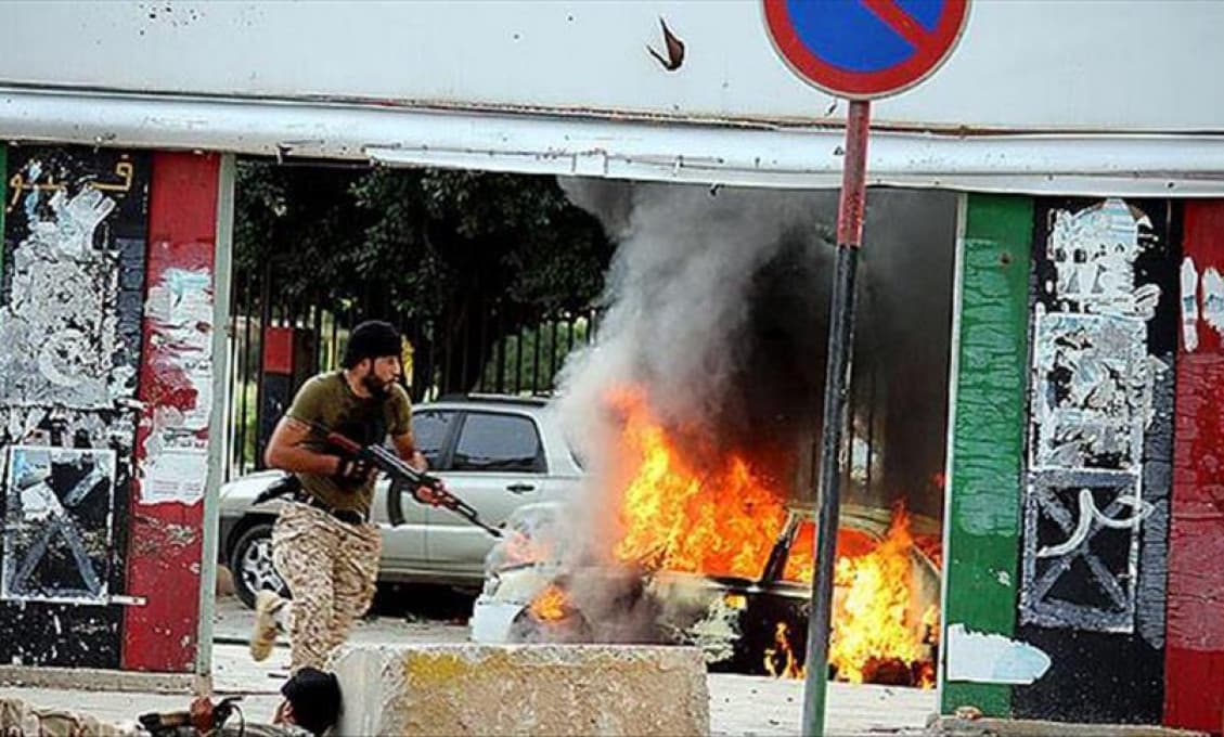 Boje v okolí Tripolisu sa obnovili, prímerie sa skončilo
