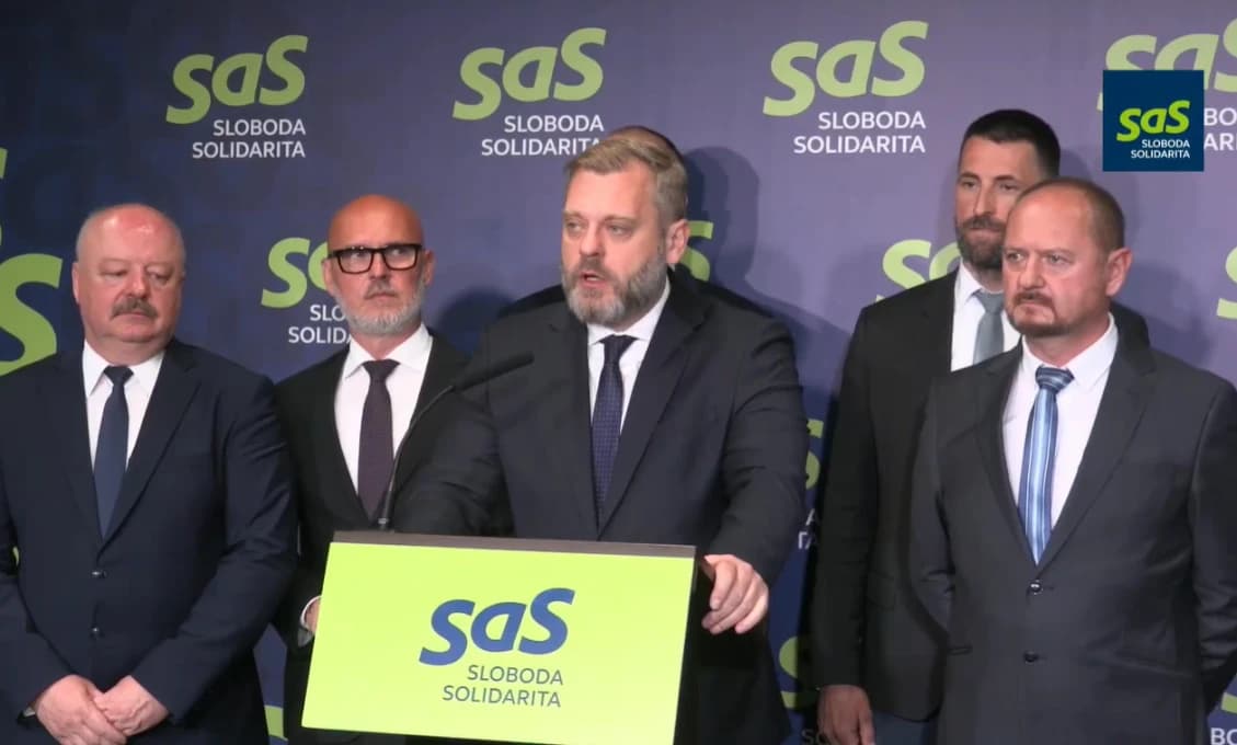 SaS podáva návrhu na odvolanie Matúša Šutaja Eštoka! Minister reaguje (VIDEO)