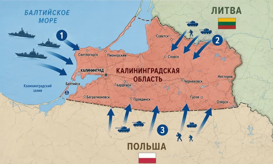 Kaliningrad by mohol padnúť! NATO má potenciál ho dobyť a Nemecko pripravuje „Drang nach Osten“. Presunie sa vojna do Európy?