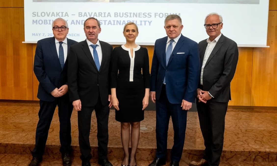 Predseda vlády SR Robert Fico na návšteve Bavorska