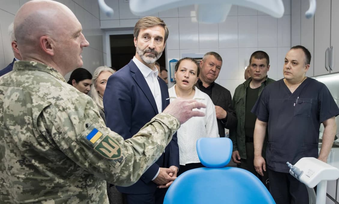 Blanár odovzdal na Ukrajine slovenskú humanitárnu pomoc