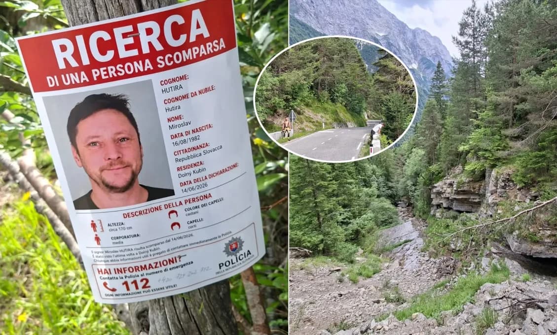 Slovinská polícia pátra po nezvestnom slovenskom cyklistovi