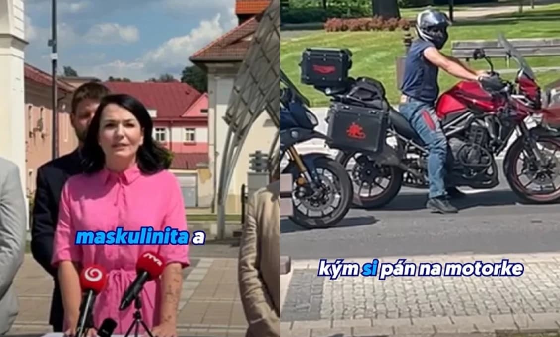 Jurík odhalila "toxickú maskulinitu". Áno, je to aj zvuk motorky... (VIDEO)