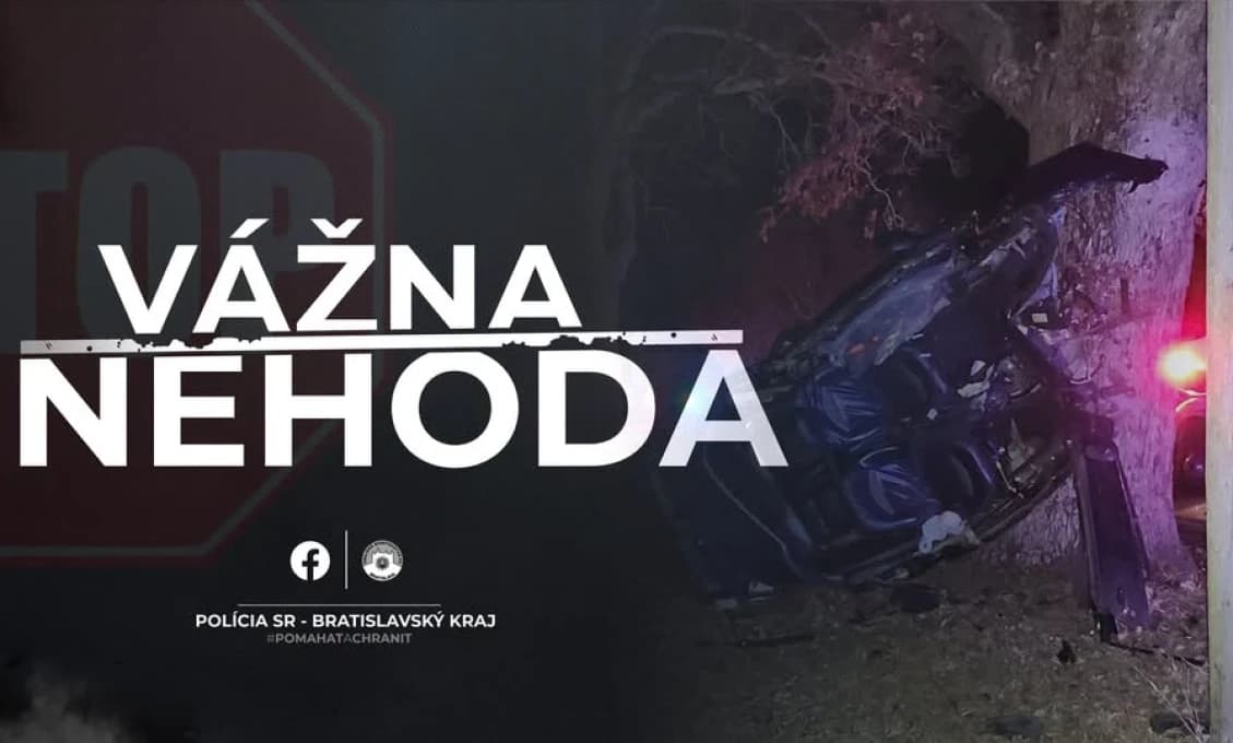 TRAGICKÁ NOČNÁ NEHODA! Vodič to nezvládol (FOTO)