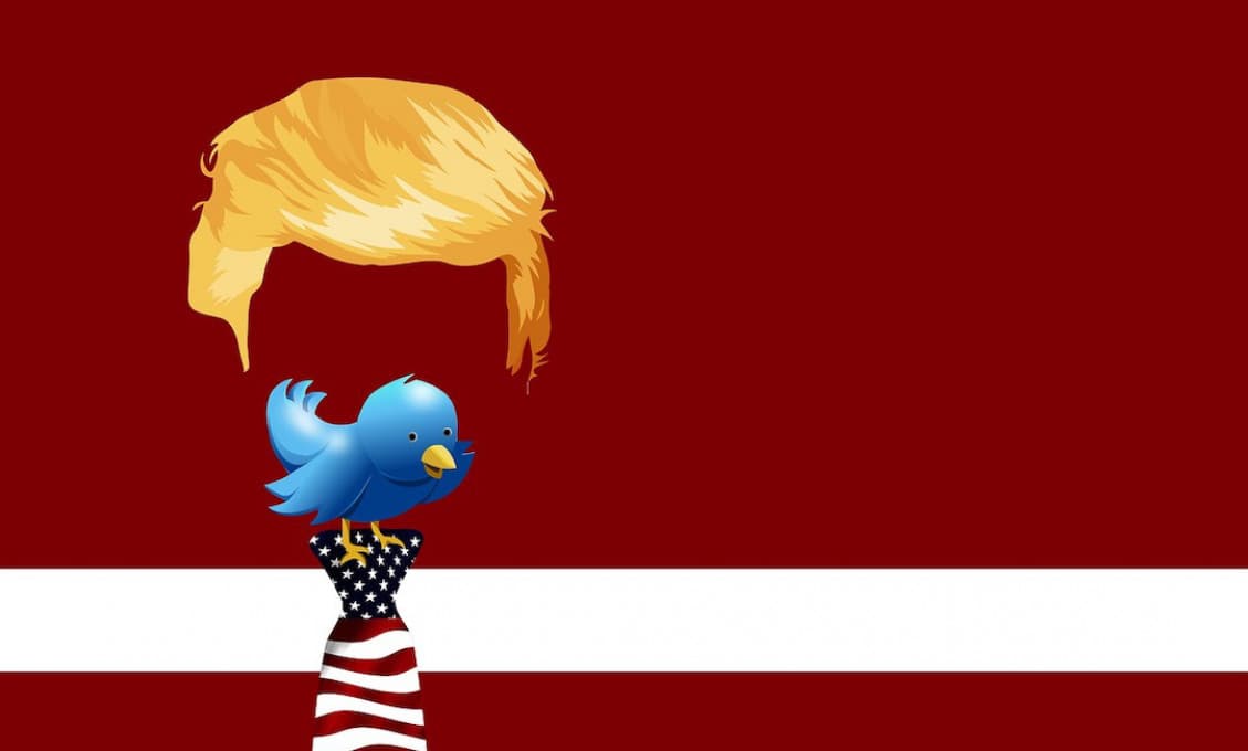 Twitter po prvý raz označil Trumpove príspevky ako problematické