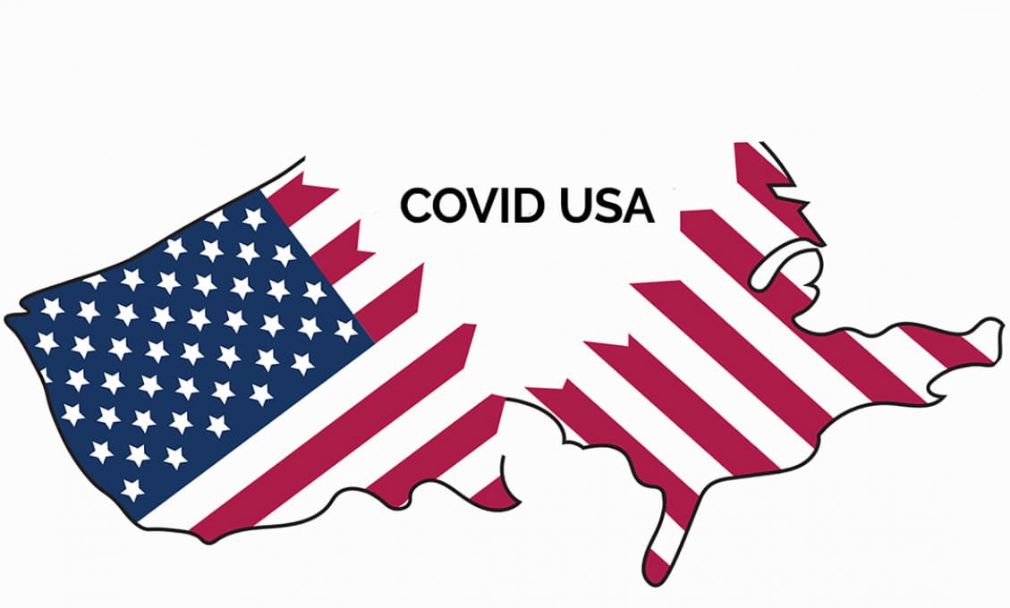 Trhlina sa len zväčšila. Neviditeľný nepriateľ ďalej štiepi USA na červenú a modrú