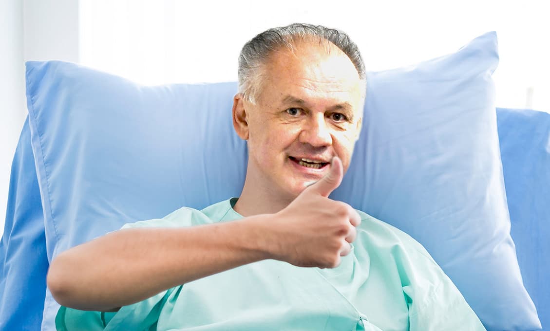 Kiska je už zase zázračne zdravý