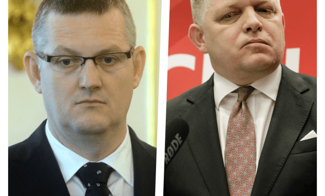Sklenka na polícii vypovedá o Ficovi. Multimilionár Fiľo sa mu mal zahryznúť do krku