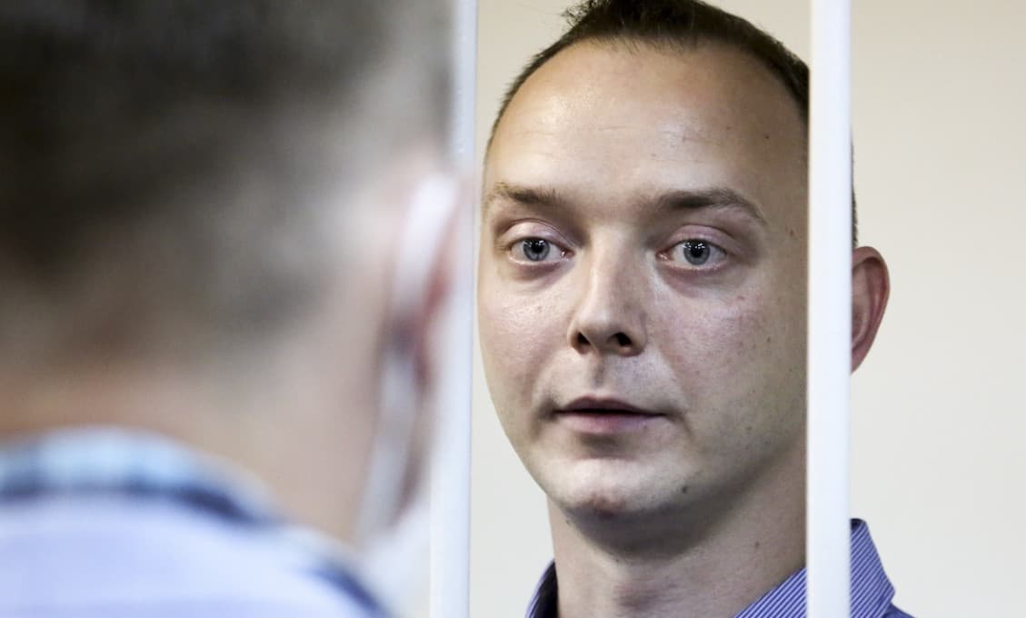 Novinára Safronova v Rusku oficiálne obvinili z vlastizrady