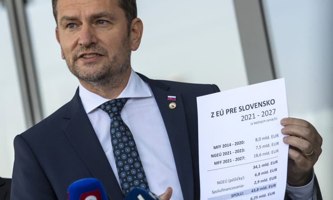 AKTUALIZOVANÉ: Slovensko má podľa Matoviča v najbližších siedmich rokoch z EÚ k dispozícii viac ako 34 miliárd eur