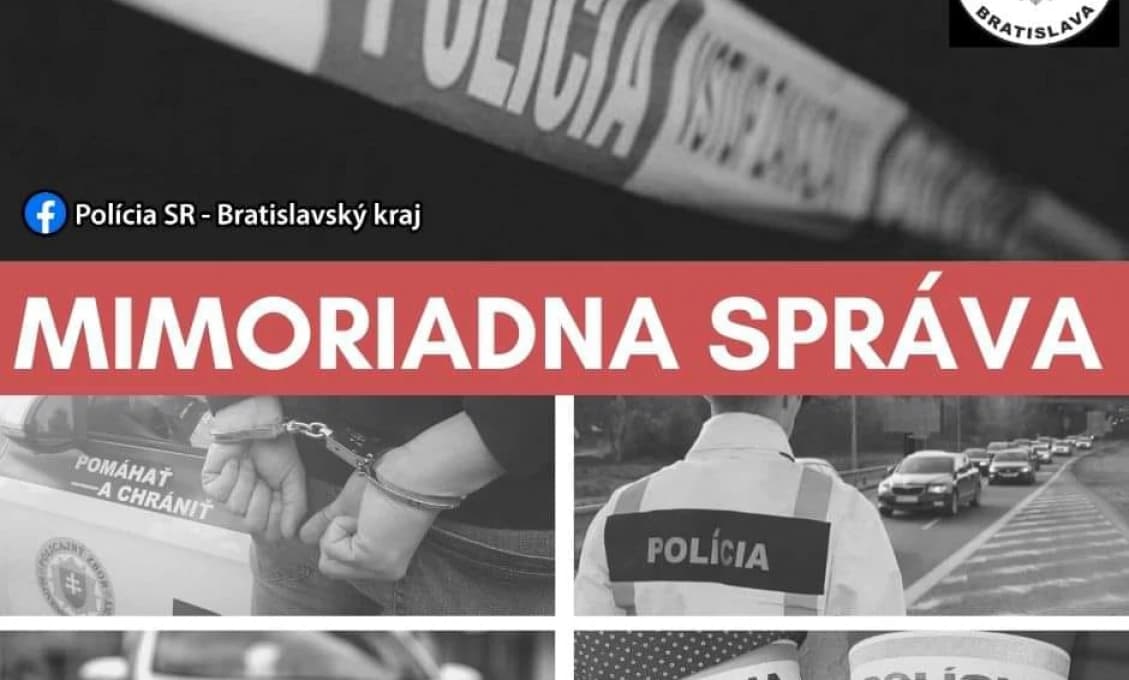 AKTUÁLNE: Po útoku v Bratislave sú traja ľudia zranení, podozrivého muža zadržali