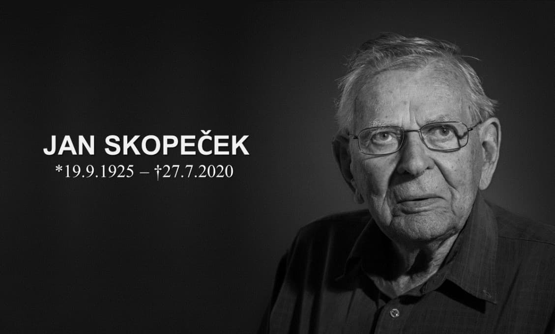 Vo veku 94 rokov zomrel v Prahe český herec Jan Skopeček