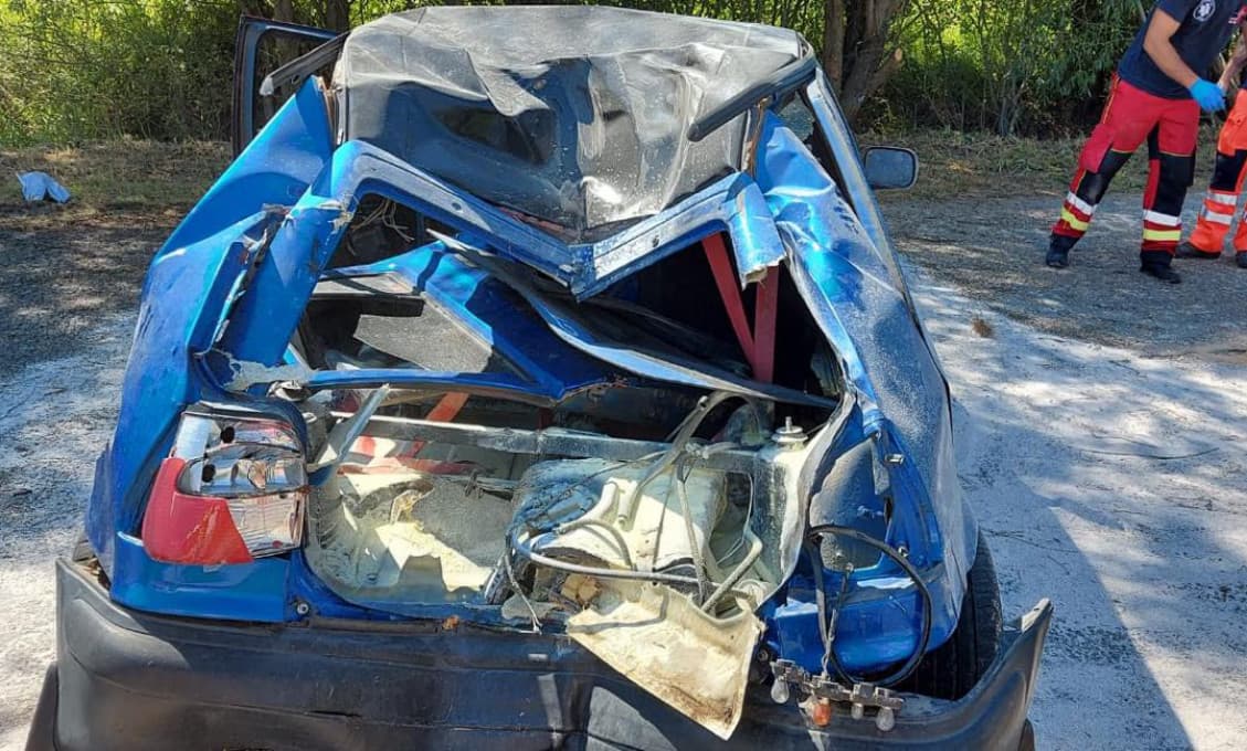 Na tuningovom zraze v Trebišove sa stala vážna nehoda (foto)