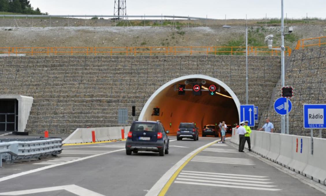 Tunel Bôrik na štyri hodiny uzavrú, dôvodom sú opravné práce