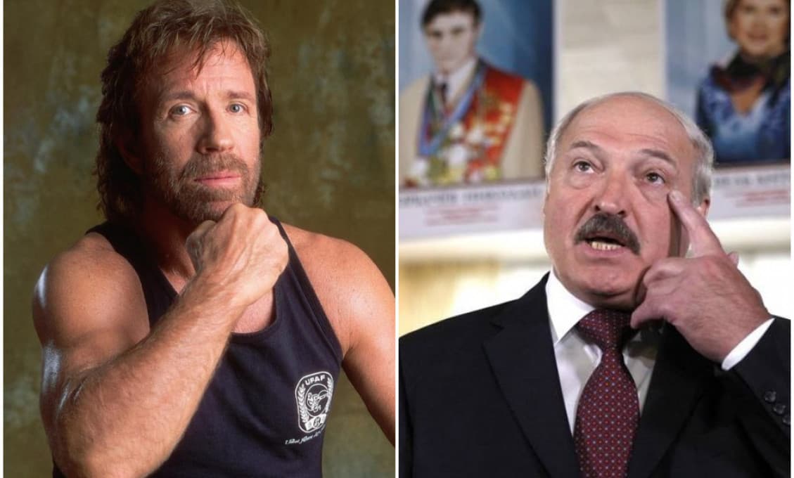 „Prídem si pre teba, budeš plakať,“ odkazuje Chuck Norris prezidentovi Lukašenkovi (VIDEO)
