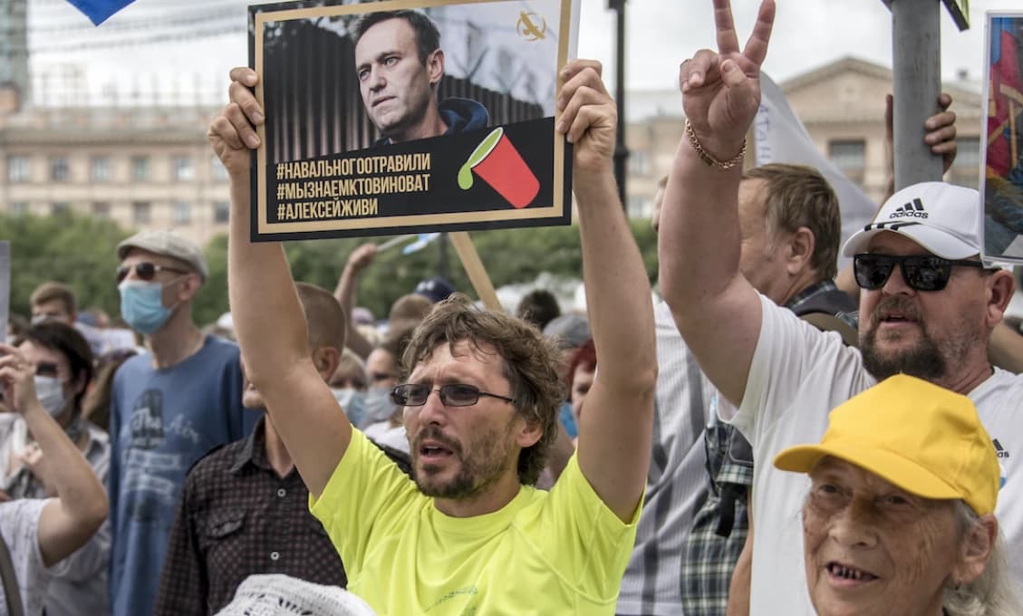 Ruský denník zverejnil správu o sledovaní Navaľného v Tomsku