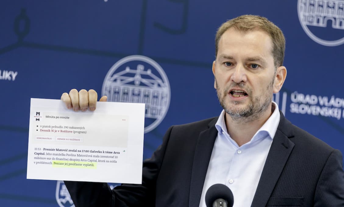 Mainstream šíril hoaxy. Informácie o Matovičovej manželke neboli pravdou