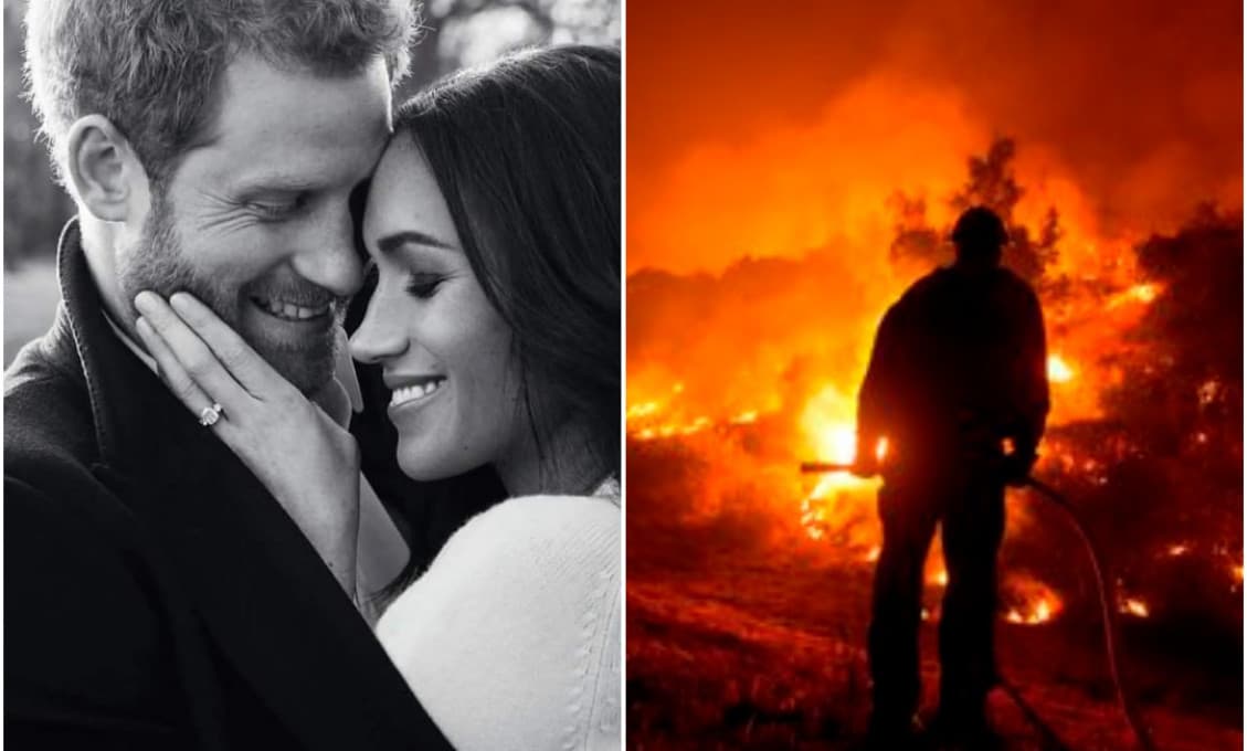 Nový dom Harryho a Meghan v ohrození: K Montecitu sa blíži ničivý požiar!