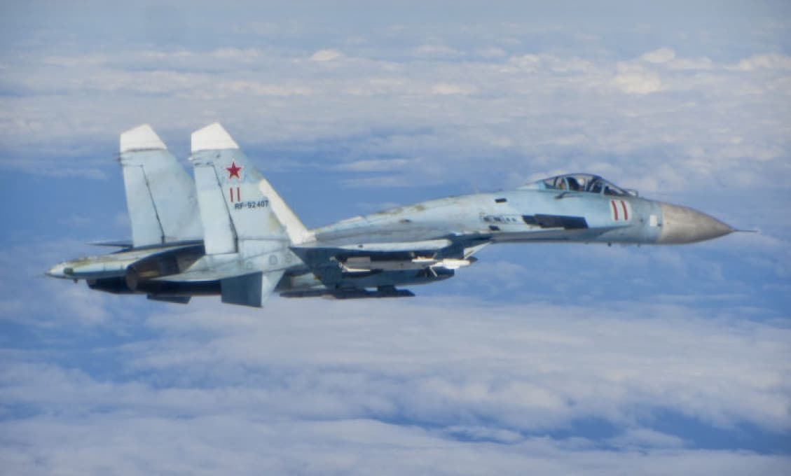 Ruský Suchoj SU - 27 popreháňal nad Baltským morom nemecké a švédske vojenské lietadlá