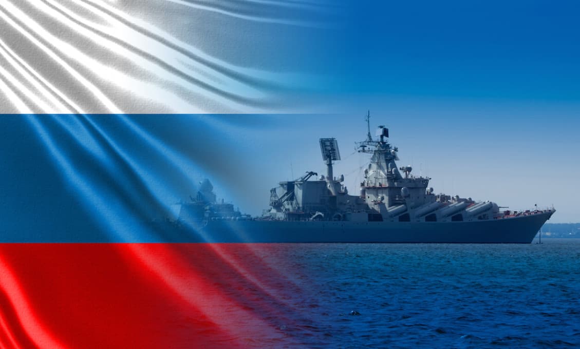 Ruské lode rozvinuli bojovú formáciu blízko azerbajdžanských vôd