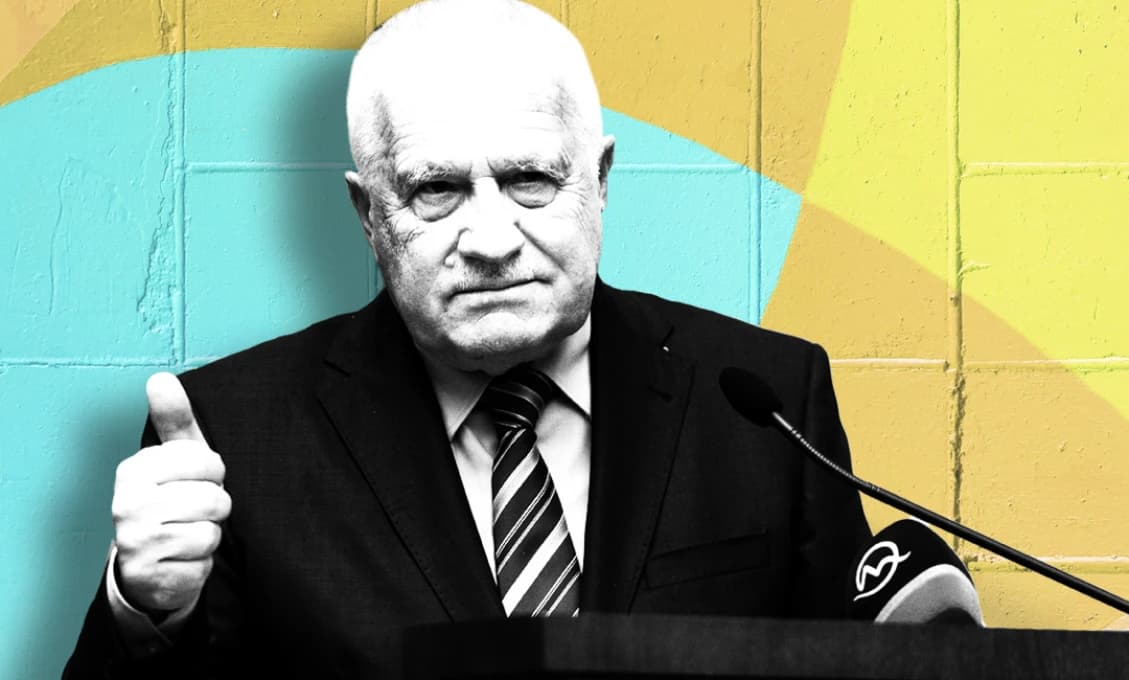 "Tí, čo nosia rúška, sú vítači migrantov", usúdil Václav Klaus