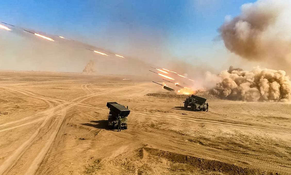 Ruská armáda testuje nové kaťuše. Raketometný systém TOS-2 (VIDEO)