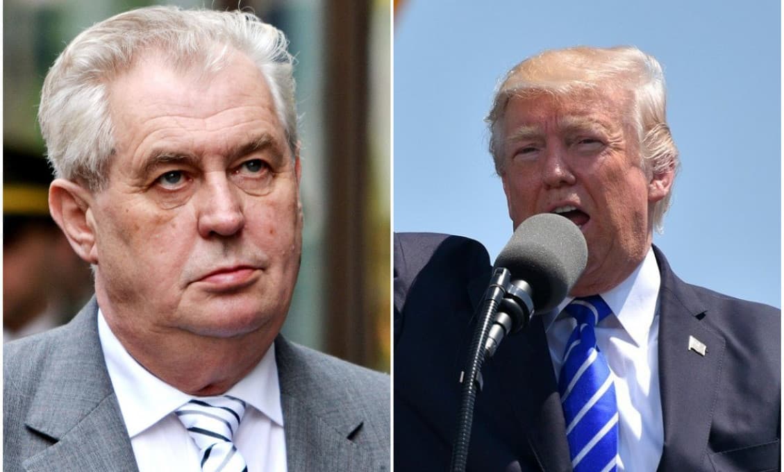 Mal by to vzdať a nebyť trápny, hodnotí Trumpa prezident Zeman