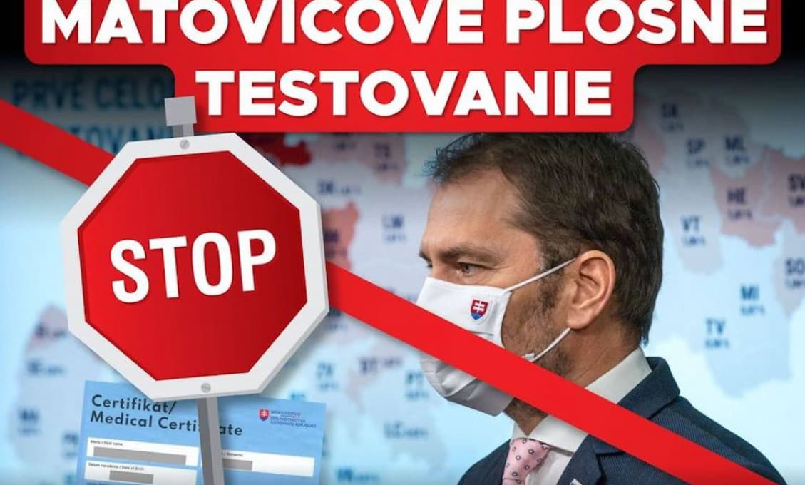 Ďalšia blamáž: EK odmietla Matovičove plošné testovanie