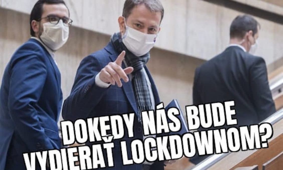 "Matovič nás vydiera lockdownom. Mohli sme to mať už za sebou", tvrdí Bekmatov