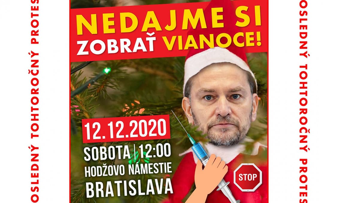 "Nedajme si zničiť Vianoce!", vyzýva Uhrík