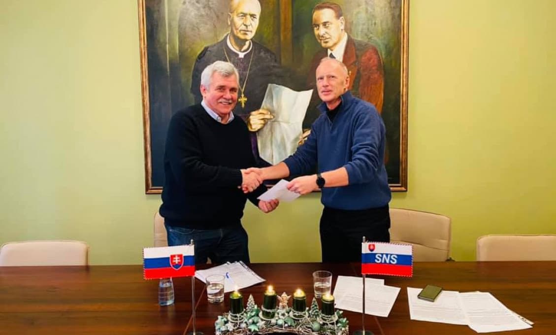 SNS a Peter Marček ohlásili "Novoročnú dohodu za lepšie Slovensko"