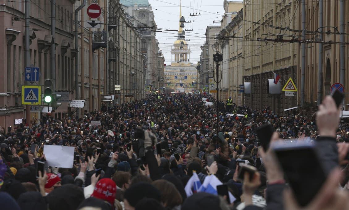 Protesty v Rusku organizujú aktivisti školení v USA