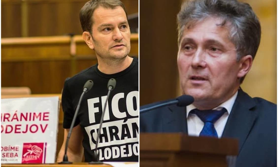 Matovič tancuje na ešte nevykopanom hrobe zosnulého poslanca Petráka