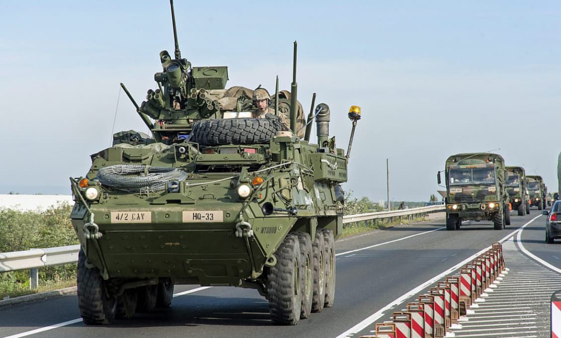 Vojská NATO križujú Slovensko