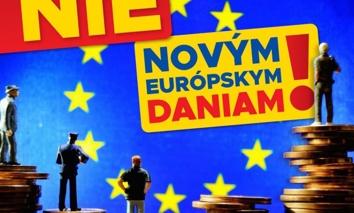 Uhrík varuje: Slováci pozor, Europarlament schválil nové dane. Proti som bol len ja!